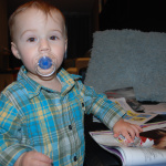 My son weaned off the pacifier by himself