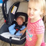The perfect newborn car seat. Graco SnugRide Click Connect 35 review & giveaway (Canada)
