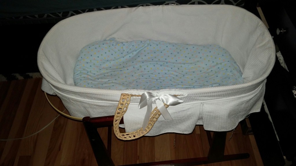 The bassinet sits empty ALL THE TIME...