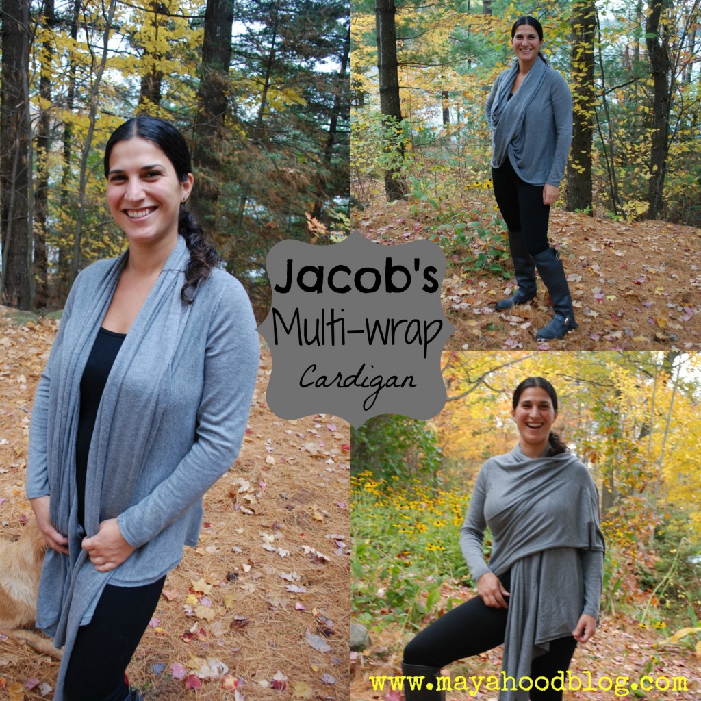 Jacob multi-wrap cardigan