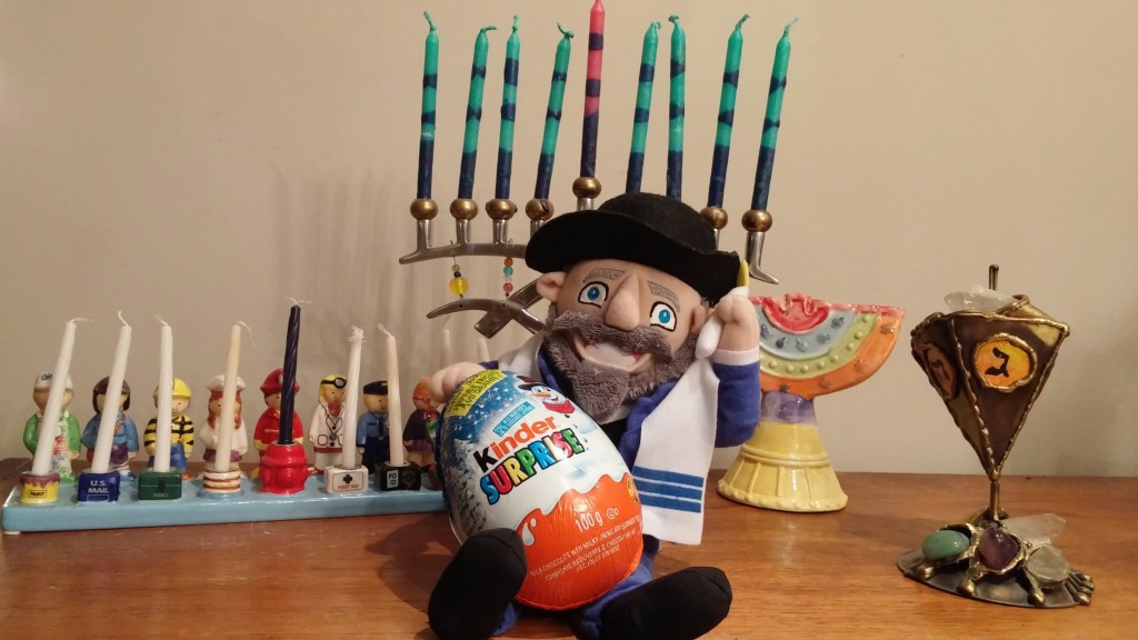 Hanukkah with Kinder