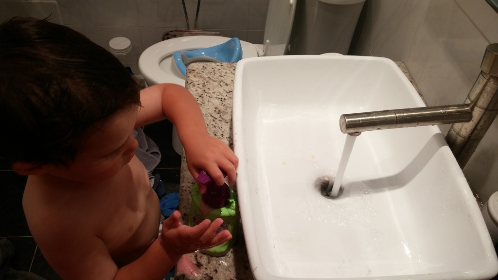 Potty training and learning about hygiene go hand-in-hand. It also allows your kid to feel independent. 
