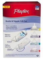 playtex bottle & nipples gift set