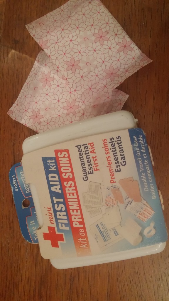 Make Carefree pantyliners part of your first aid kit