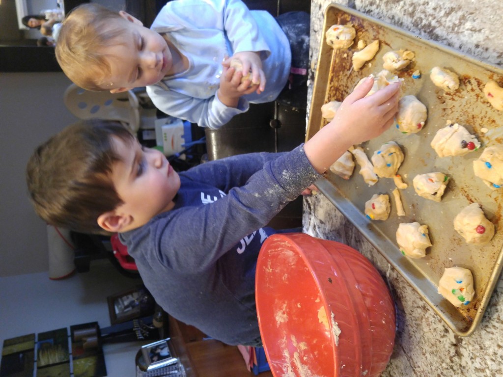 Finding time to bake with my boys