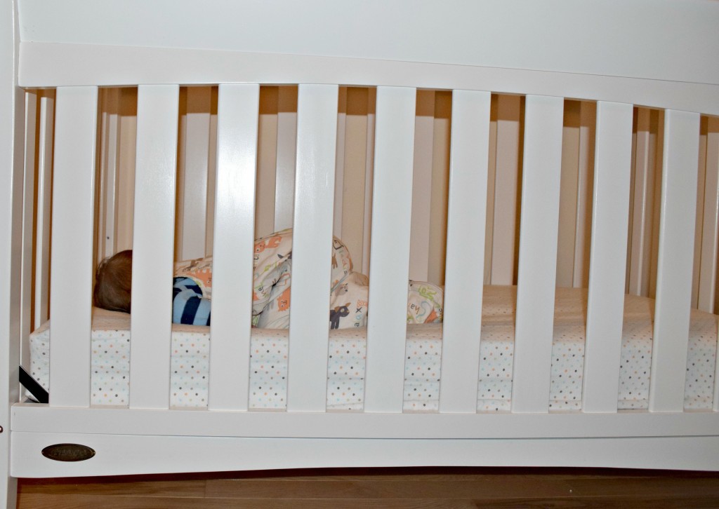 BestBuy Graco crib sleeping
