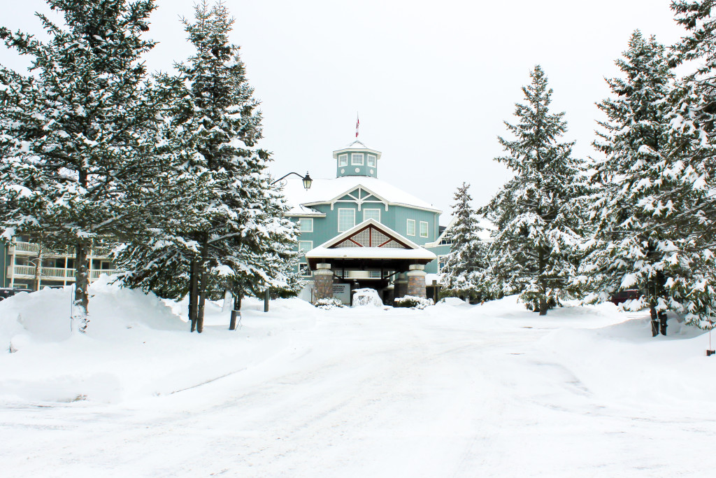 Deerhurst Resort in winter