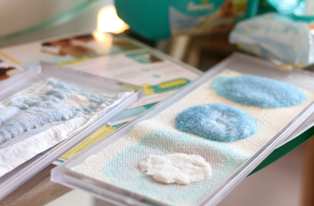 pampers dryness test