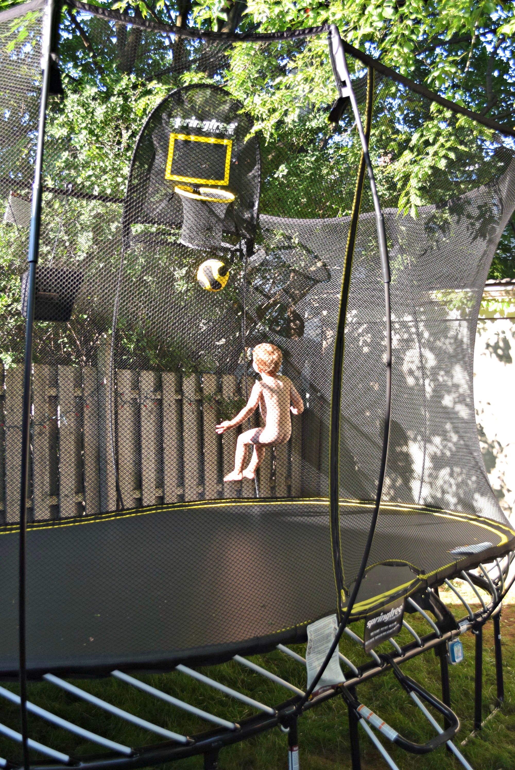 Trampoline nude