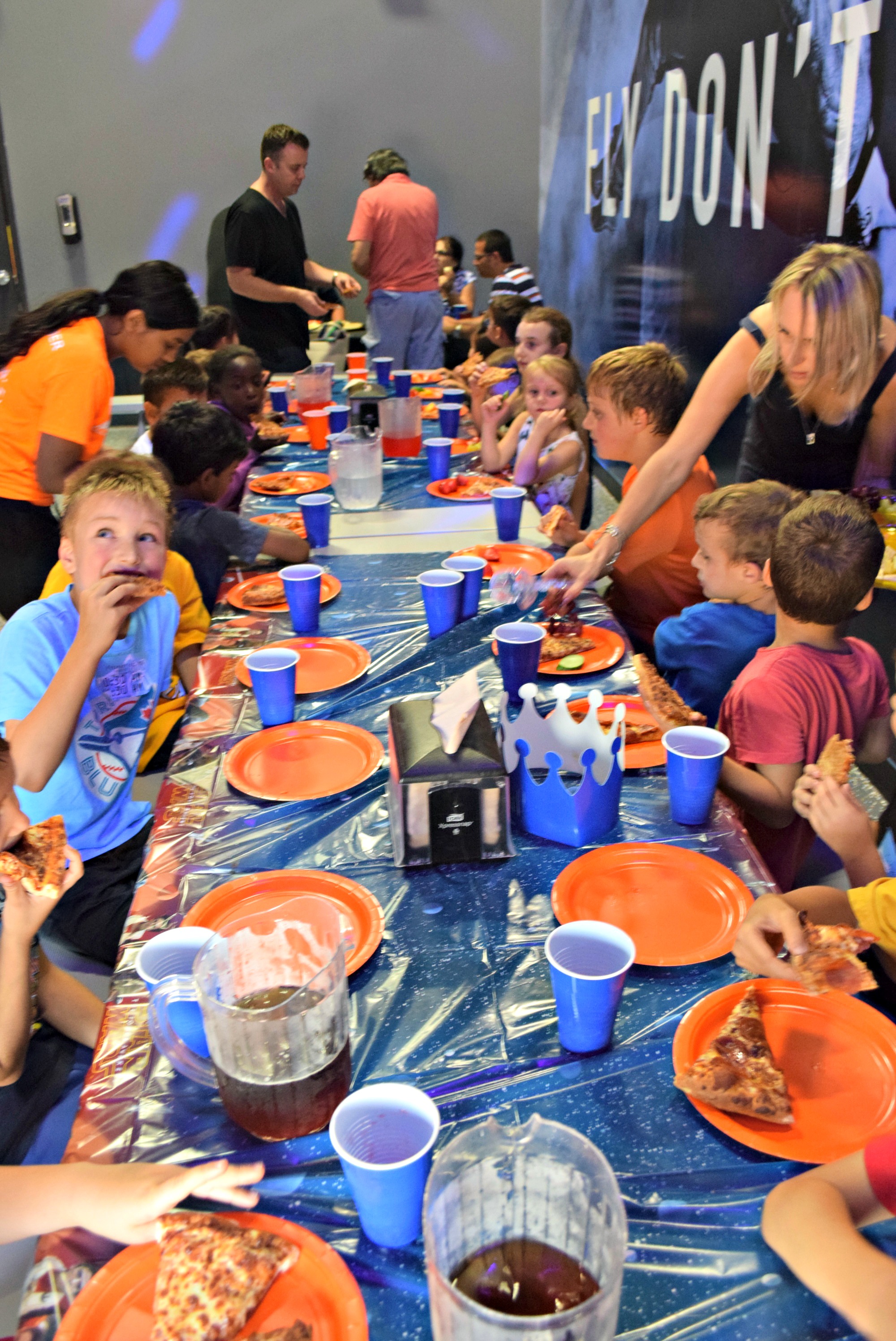 sky zone birthday party